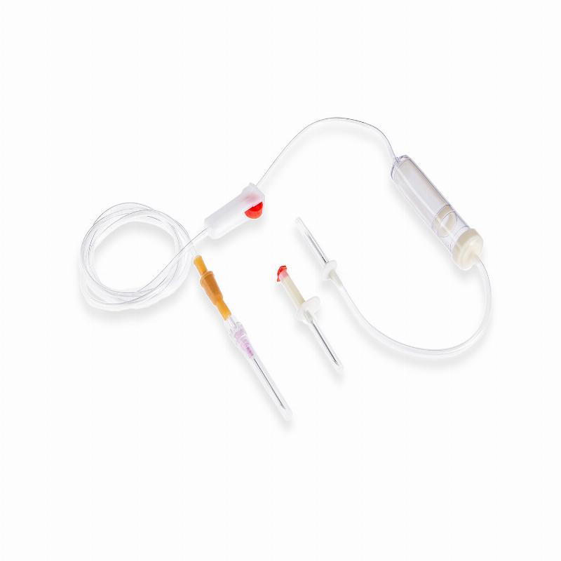 Одноразова система для вливання інфузійних розчинів, крові та кровозамінників “MEDICARE” (Luer slip)